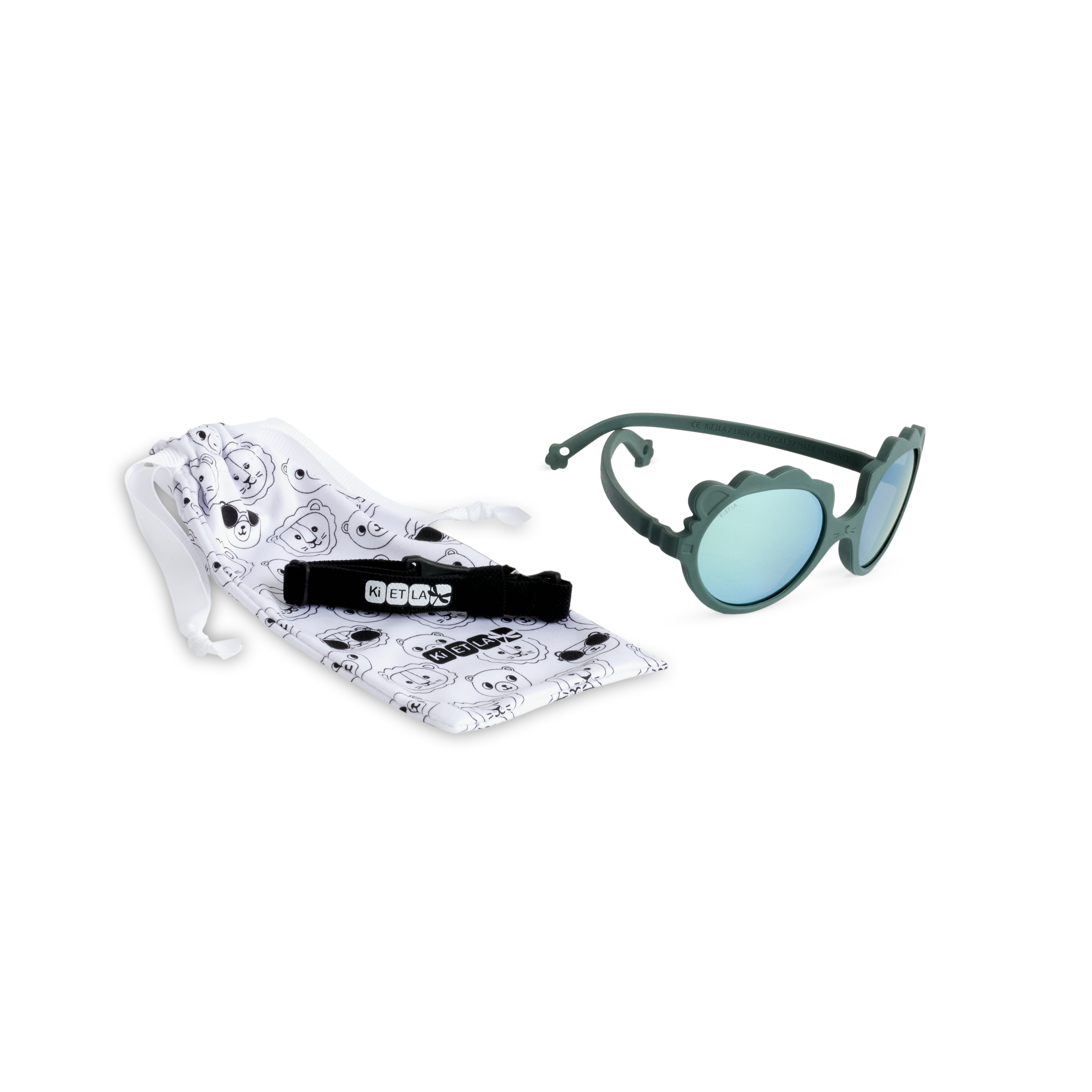Sunglasses Lion 2-4 years Green